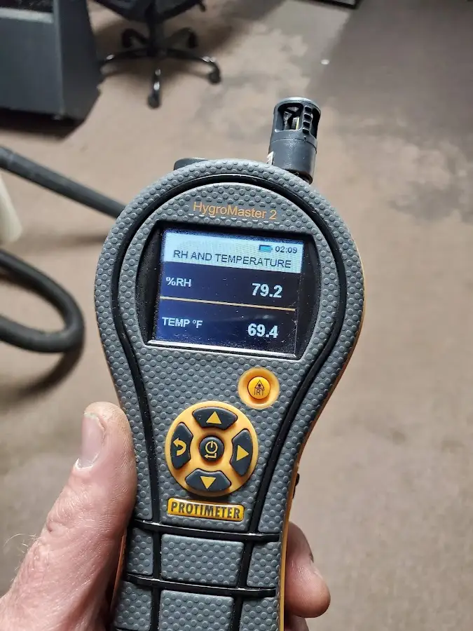 Moisture meter humidity assessment for Fire & Smoke Damage Restoration in North Augusta